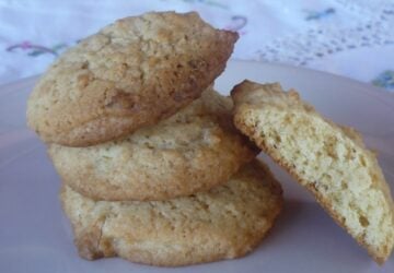 lime and coconut cookies