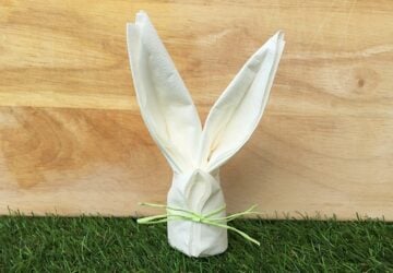 Easter Bunny Napkin
