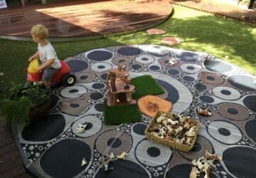 Recycled Mats Marang Art