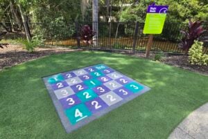 Digit Dash maze at Amaze World.