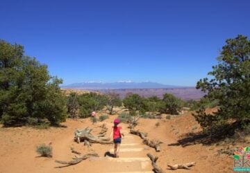 Arches National Park from Moab
