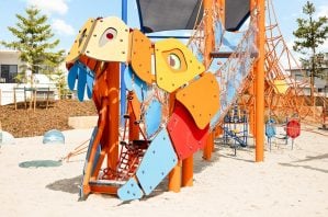 aura dino park dinosaur playground.