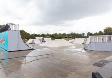 Beenleigh Skate and BMX park rails