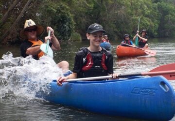 canoeing father and son adventures.