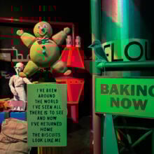 ginger factory overboard boat ride puppets gingerbread man