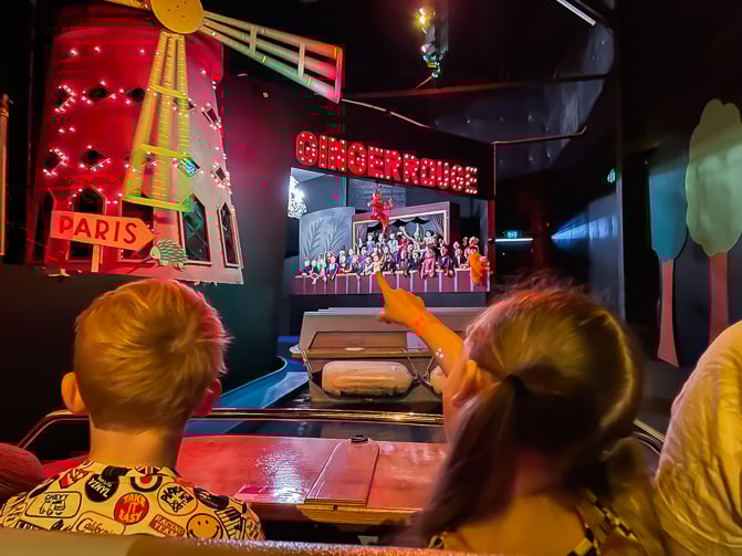 ginger factory overboard boat ride