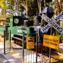 ginger factory moreton the cane train