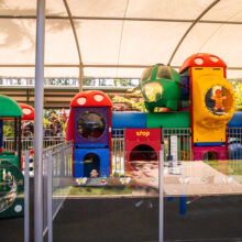 ginger factory fenced playground areas