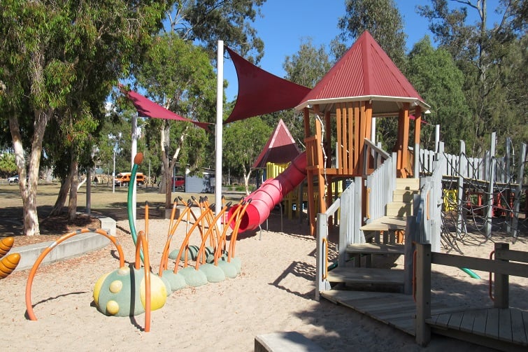 fun colourful playground