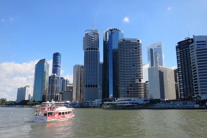 City Hopper ferry on Brisbane River