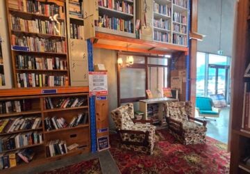 Book section with chairs at Lifeline North Lakes.