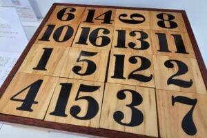 Magic numbers at The Mathema Gallery.