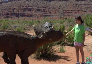 Moab Giants Dinosaur Park in Moab, Utah