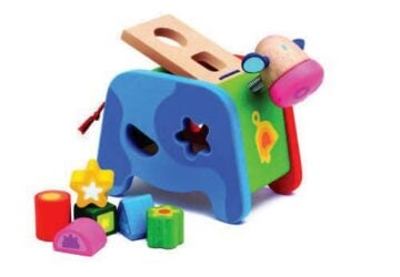 Old fashioned gifts for children, things to do in brisbane with kids and toddlers, shape sorter for a small child