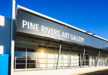 Pine-Rivers Art Gallery exterior view.