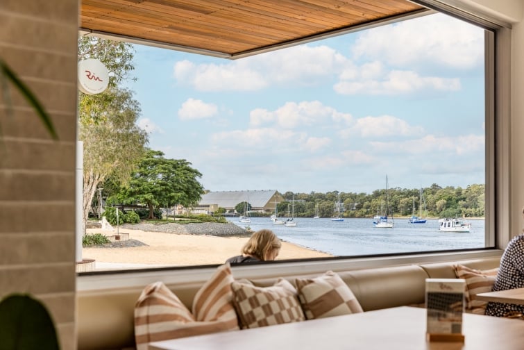 Riva Kitchen Brisbane River Views.