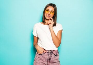 cool shirt on a teenager.