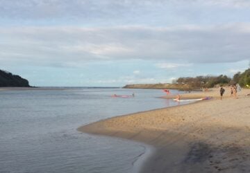 Camping at Palm Beach