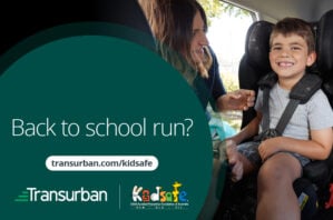 child in a car seat.