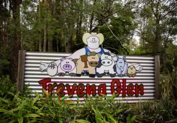 Trevena Glen Farm sign