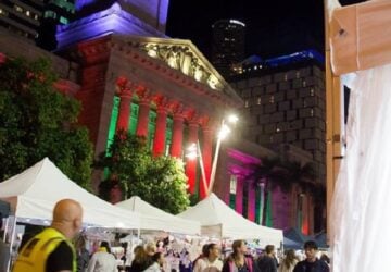 Brisbane twilight Christmas Markets