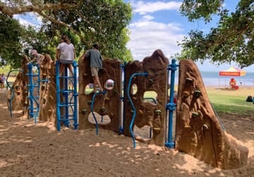 Wellington Point Reserve, playground, beachside, king island