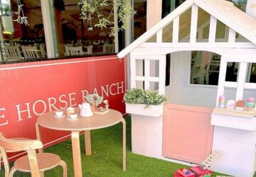 white horse ranch, child friendly cafe, albany creek, cubby house.