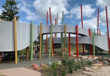 Play curl at Whiterock Adventure Playground.