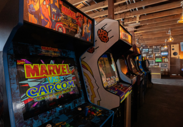 arcade machines in a brisbane arcades.