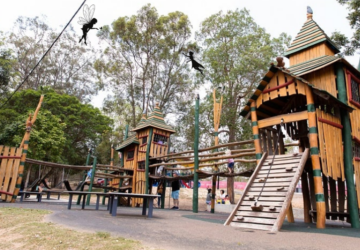 fairy themed playground in underwood brisbane
