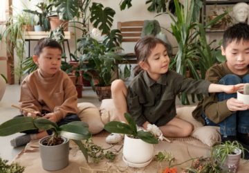 kids gardening activity