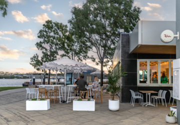 Riva Kitchen External Dusk.