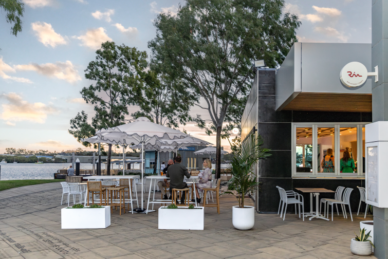 Riva Kitchen External Dusk.